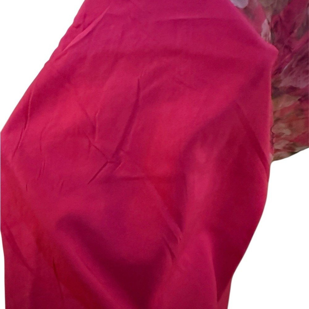 Floral Pink Ruffle Maxi Skirt - Picture 14 of 14
